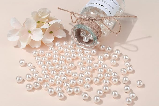 DUQGUHO Pearl Beads for Crafts Fake Pearls - Image 7