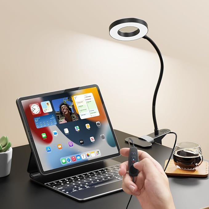 LED Desk Lamp Clip on Light - Image 8