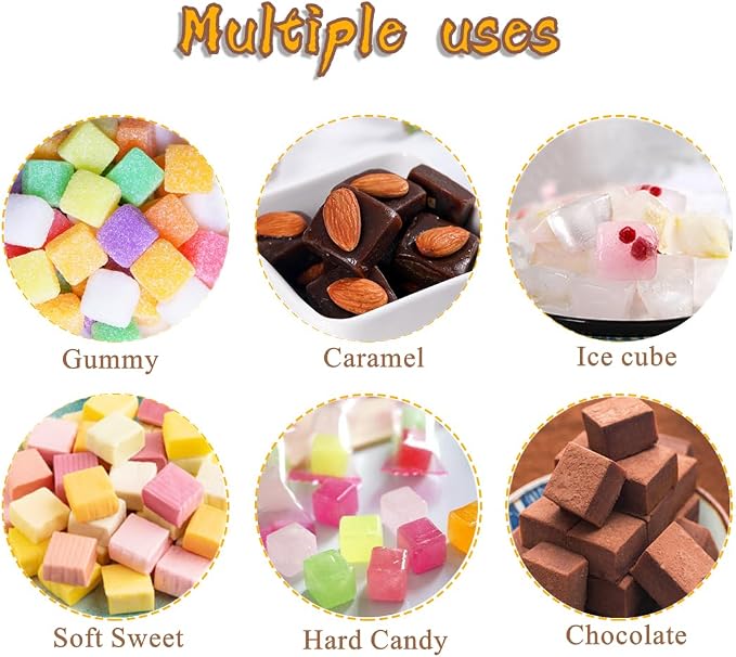 JOERSH Square Candy Molds, 252 Cavities, Non Stick, - Image 7
