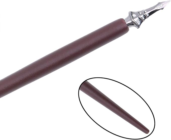 Calligraphy Pens Set -Wooden Dip Pen Handcrafted Calligraphy Set - Image 4