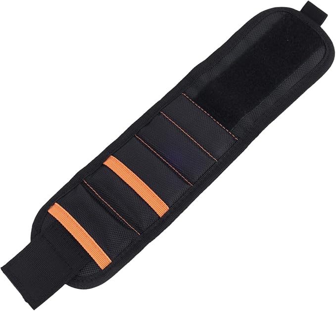 Magnetic Wristband for Tools, Heavy Duty Wrist Band with Strong Magnet for Screws Nails Cool Gadgets Hardware Gifts for Dad, Presents for Men, Birthday Christmas Gifts for Father