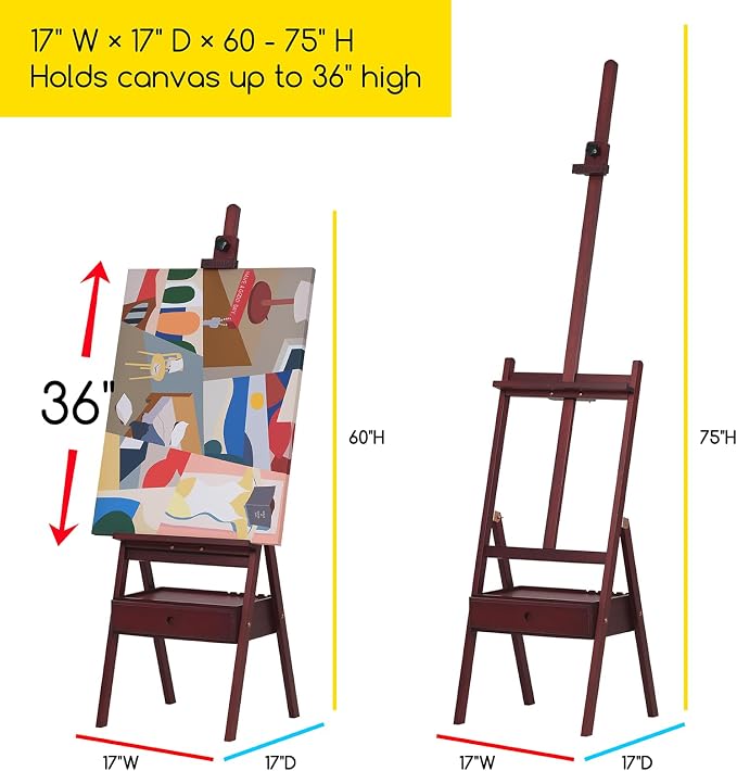 MEEDEN Studio H-Frame Easel - Image 2