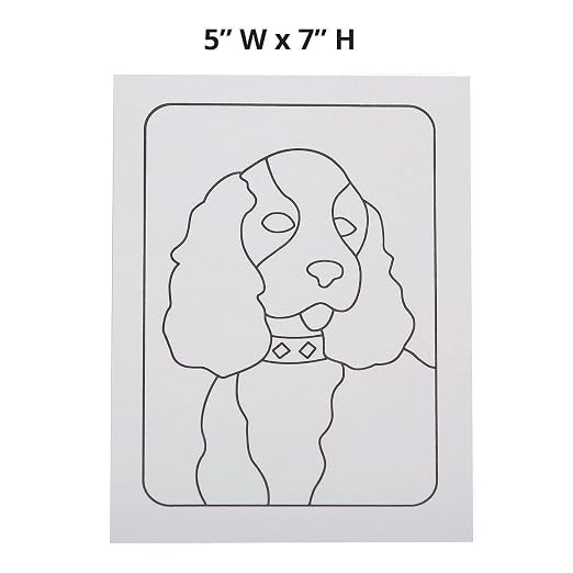 S&S Worldwide Unfinished Adhesive Sand Art Boards - Image 3