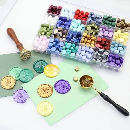 600 Pcs Assorted Sealing Wax Beads - Image 2