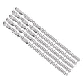 Drill Bit, 1.6mm Cutting Diameter, 4241 HSS 118° Cutting Angle Uncoated Bright Versatile Jobber Bits - (Applications: for Drilling Plastic Wood Soft Metal), 5-Pieces