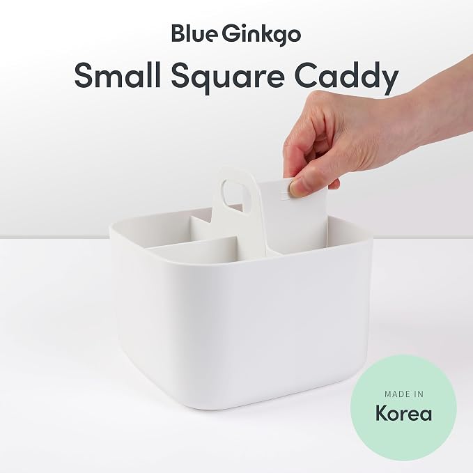 BLUE GINKGO Stackable Organizer Caddy, Made in Korea | Portable. Adjustable. - Image 2