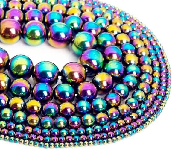 Zenkeeper Rainbow Hematite Gemstone Beads by Zenkeeper