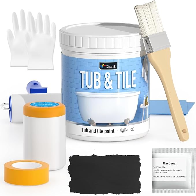 DWIL Tile Paint, Tub and Tile Refinishing Kit by DWILPAINT
