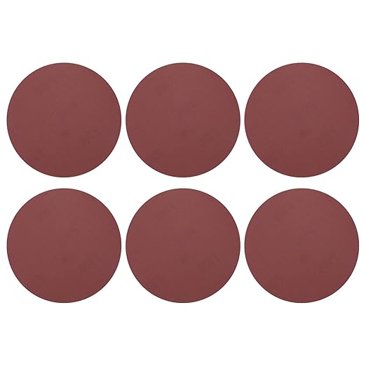 HARFINGTON 10 Pcs 6 Inch Sanding Disc 1000 Grit Hook and Loop Sandpaper Random Orbital Sander Pads for Woodworking Automotive Metal Polishing