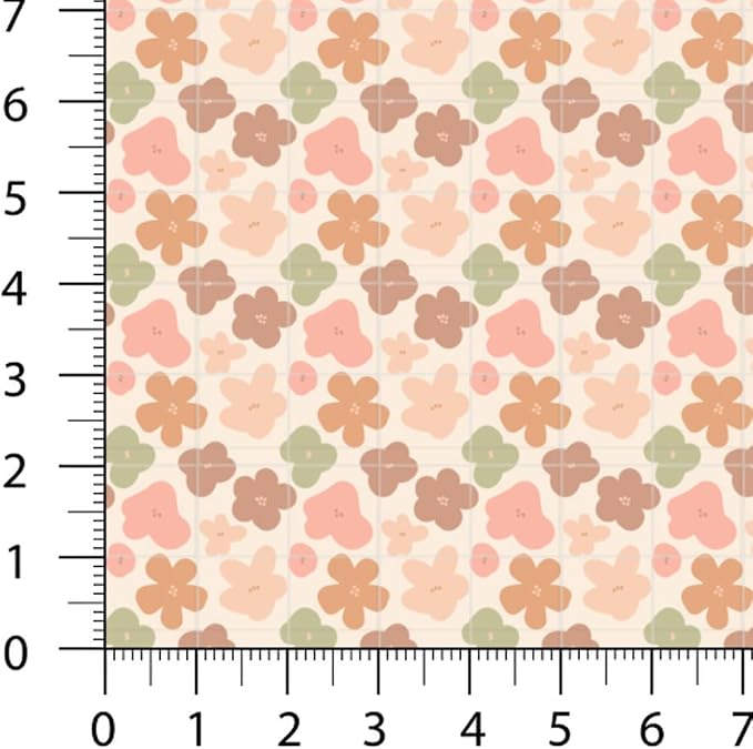 Pastel Patchwork Fabric Panel 100x155 cm – 100% Cotton Satin, 6 Coordinated - Image 7