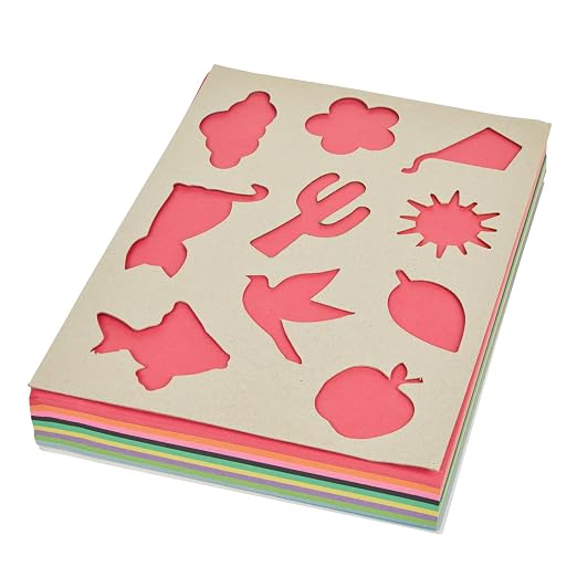 Colorations Lightweight Construction Paper Pack, 10 Colors, 300 Sheets | 9" x - Image 6