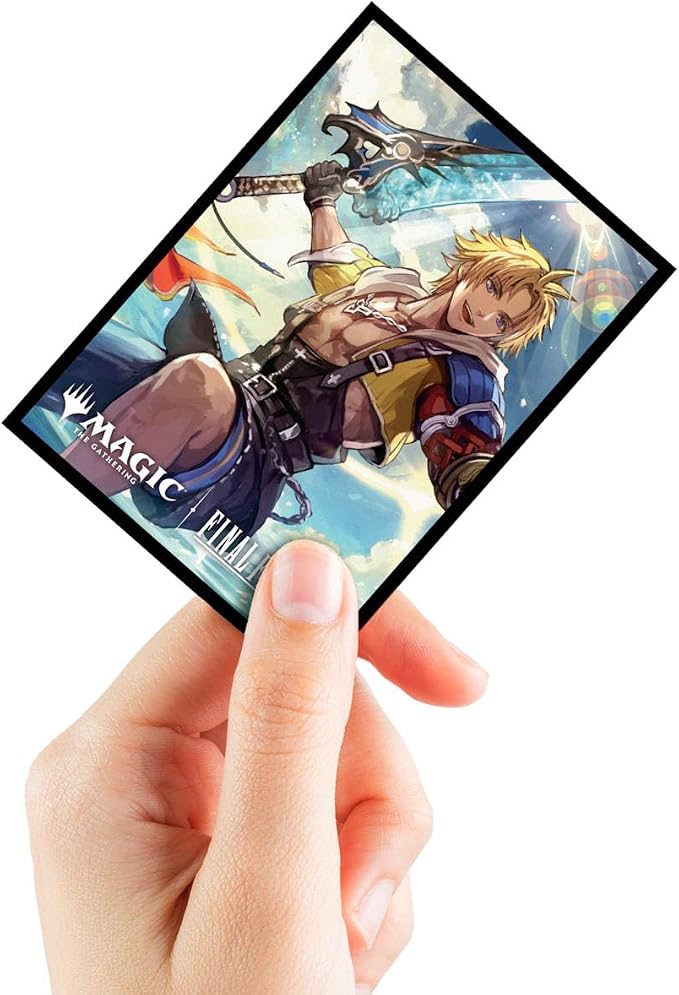 Ultra PRO - Final Fantasy x Universes Beyond Tidus 100ct Deck Protector Sleeves - Image 3