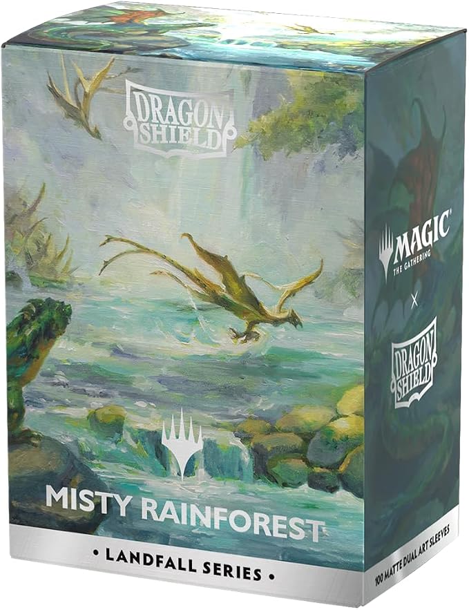 Dragon Shield | Matte Dual Art Sleeves | MTG Landfall Series | 100 CT by DragonShield