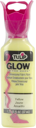 Tulip Puff Fabric Paint, Glow in The Dark Permanent Acrylic Craft Paint by Tulip