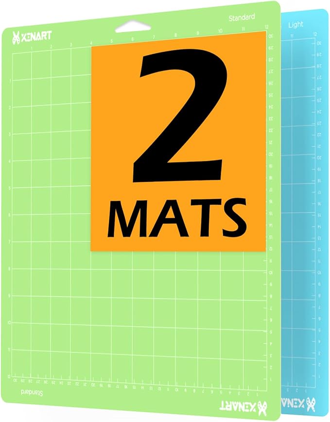 Xinart Cutting Mats for Cricut Maker 3/Maker/Explore Air 2/Air/One Replacement by XINART