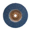 CS Unitec | 93499 | PLANTEX® Spitfire Premium Zirconia Flap Disc - Abrasives for Carbon Steel and Stainless Steel. 6" Diameter, 40 Grit, 7/8" Arbor. (Pack of 10). Made in Germany.