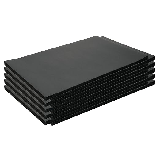 Colorations 12" x 18" Mediumweight Black Construction Paper, 500 Sheets | Bulk by Colorations
