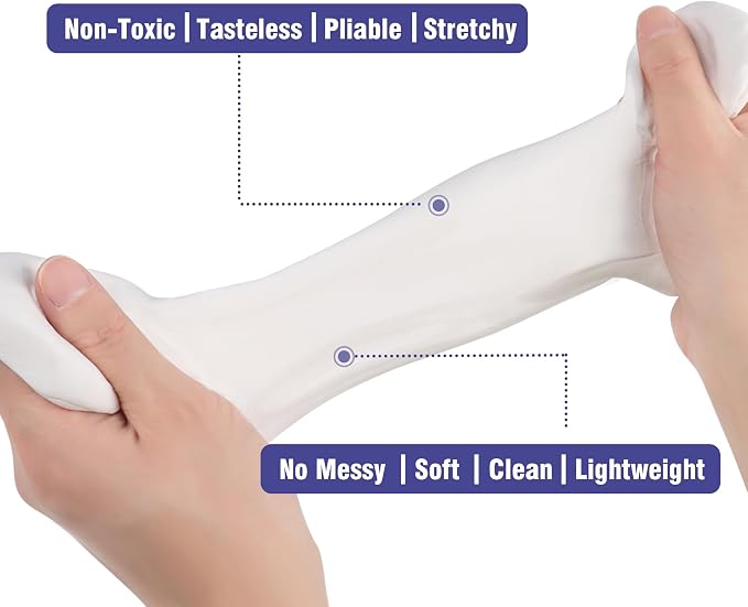 SELEAD Foam Clay White 500g - Image 4