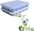 Tvmania Ice Cube Trays Set of 2, 15-Cube Silicone Molds by Tvmania