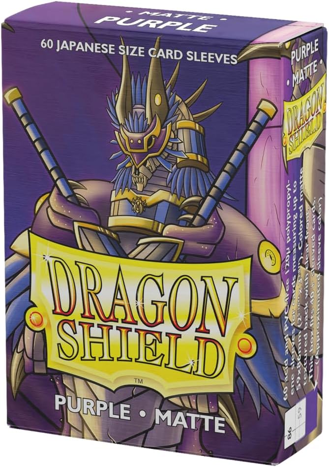 Dragon Shield | Japanese Size Card Matte Sleeves | 60 CT by DragonShield