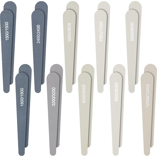 Honoson 20 Pcs Sanding Sticks for Plastic Models 3D Print Polishing Sticks by Honoson