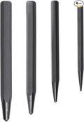 62215 Center Punch Kit, 4-Piece center punch tool set for metal