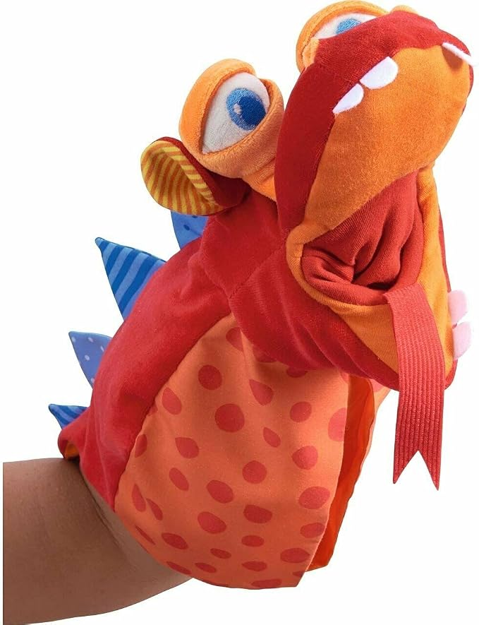 HABA Glove Puppet Eat it Up Dragon - Image 4
