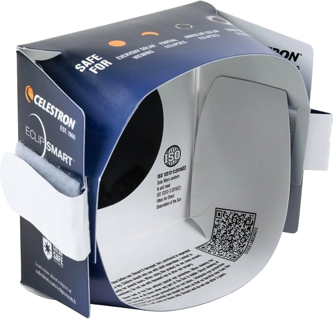 Celestron – EclipSmart Safe Solar Eclipse Telescope and Camera Filter – Meets - Image 5