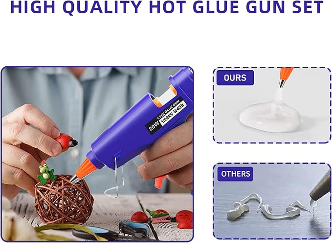 Hot Glue Gun Kit Mini: Mini Hot Glue Guns Kit - Image 4
