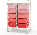 BECOMFORT 10-Drawer Rolling Cart by BECOMFORT