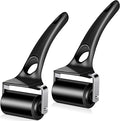 Frienda 2 Pcs 2 Inch Rubber Brayer Rollers, Hard Rubber Rollers Tool by Frienda
