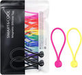 SMART&COOL Reusable Silicone Magnetic Cable Ties by SMARTCOOL