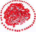 500G/ 1.1LB Bulk Crystal Mosaic Tiles by Hozzwhoo