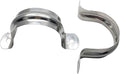 10 Pcs 2.5inch Rigid Pipe Strap,Two Hole Stainless Steel Strap U Bracket, Widened Tube Strap Tension Clip Assortment Kit Heavy Duty Pipe Clamp（75mm）