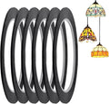 HOBBIESAY 216.5ft 6 Rolls PET Stained Glass Lead Lines Thin Stained Glass by HOBBIESAY