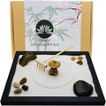 Zen Sand Garden for Desk with Rake, Rocks and Figures by TAPBULL