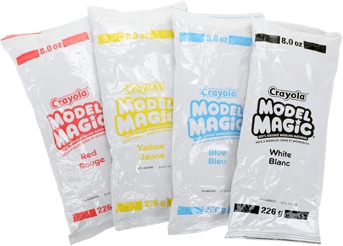 Crayola Model Magic, Modeling Clay Alternative, Primary Colors, Air Dry Clay - Image 5