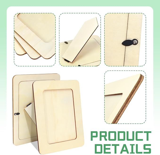 VOKOY 30 Pack Wooden Picture Frames - Image 3