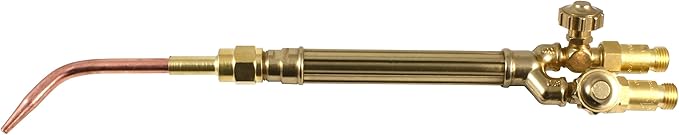 SÜA - Medium Duty Oxy-Fuel Torch with Check Valves, Cutting and Welding Tips (Acetylene) - Compatible with Victor