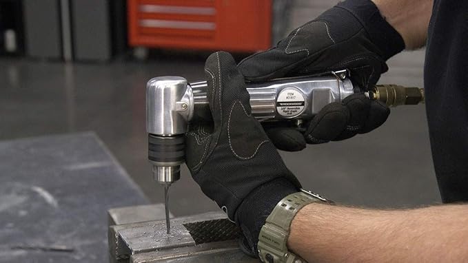 Rockwood 3/8 Inch High Torque Air Motor Reversible Drill Pneumatic 1500 Rpm