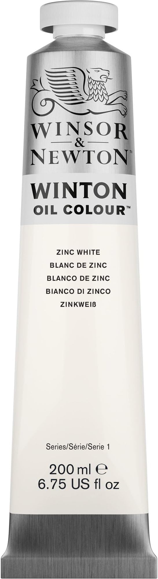Winsor & Newton Winton Oil Color, 200ml Tube, Zinc White - Image 11