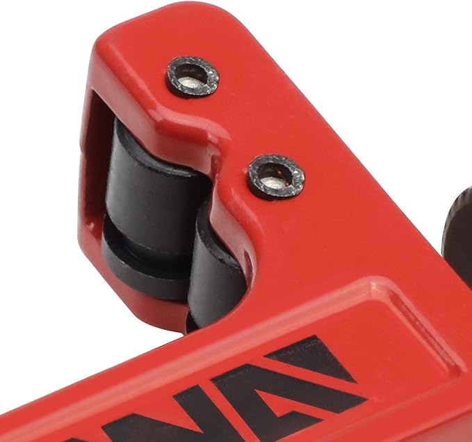 DNA Motoring TOOLS-00104 Handy Mini Tubing Cutter, 1/8-7/8 Inches, Portable Cutting Tool w/Robust Knob, Alloy Steel Cutting Edge, Aluminum Body
