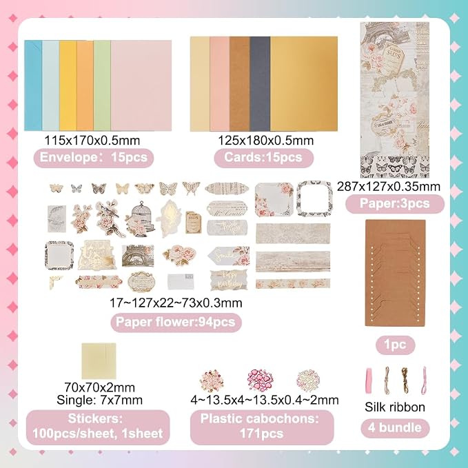 AHANDMAKER DIY Envelope & Card Making Kits - Image 2