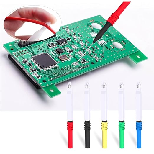 Back Probe kit 30pcs, Copper Alligator Clips to Banana Plug Test Lead, Automotive Test Lead Kits for Automotive Repair and Diagnostic Circuit Testing