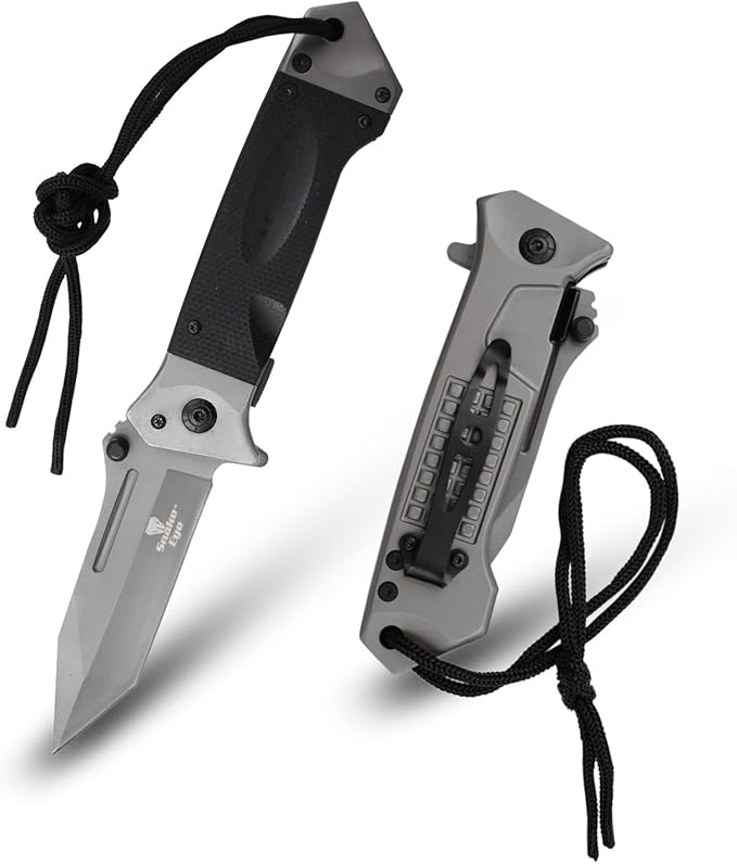 Snake Eye Tactical Heavy Duty Every Day Carry Folding Pocket Knife