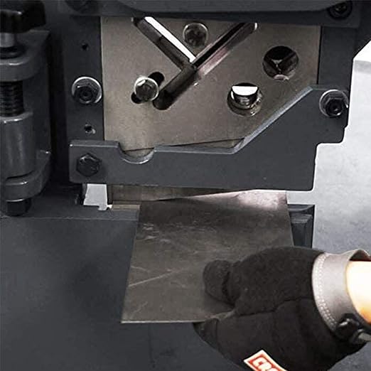 KAKA INDUSTRIAL PBS-9 Manual Ironworker, Manual Ironworker with Punch, Bar and Section Shear Machine