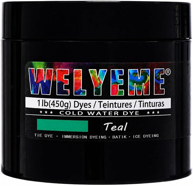Cold Water Dye 1lb, Tie Dye Powder, Fabric Dye Powder by WELYEME