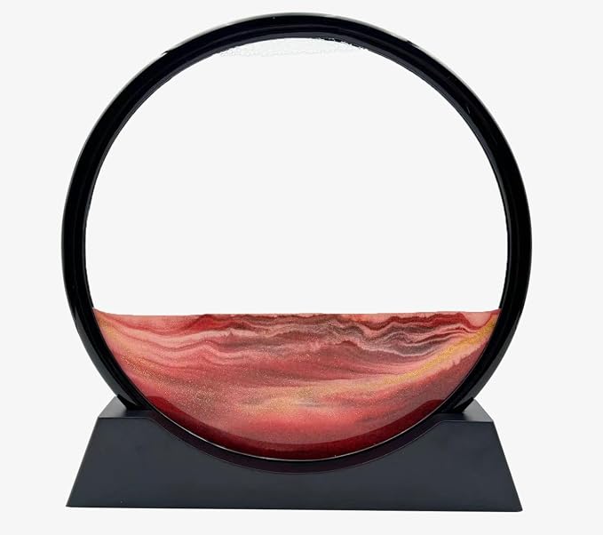 AzureLeap Moving Sand Art Liquid Motion, 3D Deep Sea Sandscape Color Quicksand by MovingSandArt
