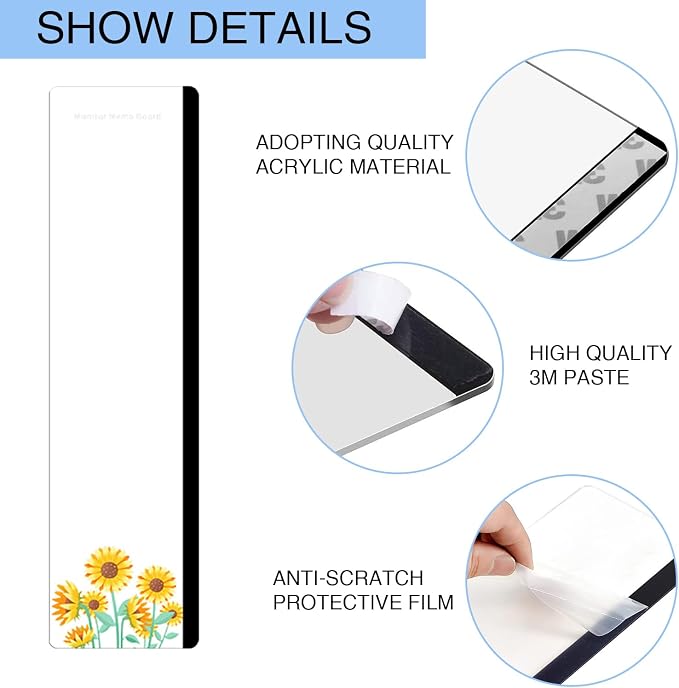 Office Desk Accessories 2pcs Multifunction Computer Monitor Memo Board - Image 4