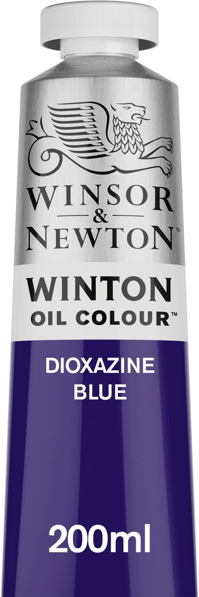 Winsor & Newton Winton Oil Color, 200ml Tube, Dioxazine Blue by WinsorNewton